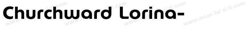 Churchward Lorina字体转换